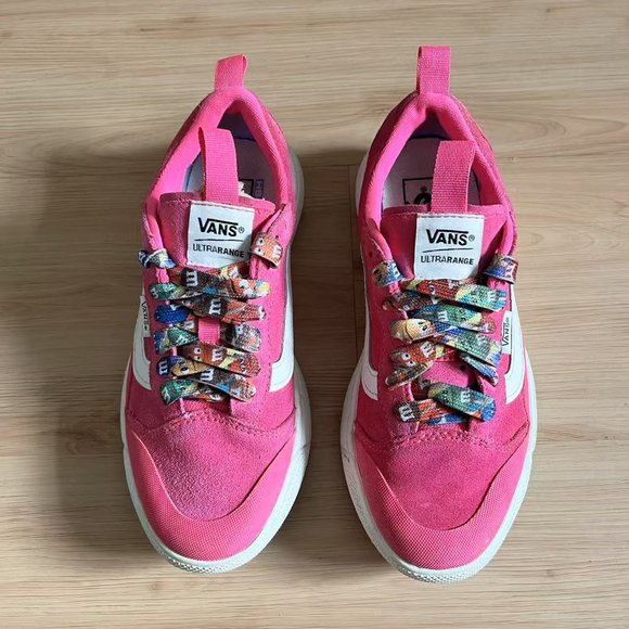 Vans Ultrarange trainers with multi-coloured laces Up Women 6.5 US - Picture 2 of 11